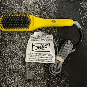 Dry bar hair straightener styler comb